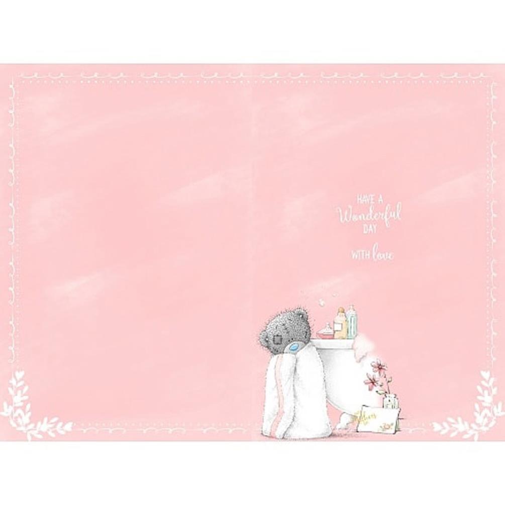 Tatty Teddy In Bath Me to You Bear Mothers Day Card Extra Image 1